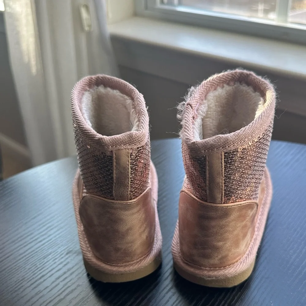 Rosewood Sparkly Pink Toddler Girls' Boots